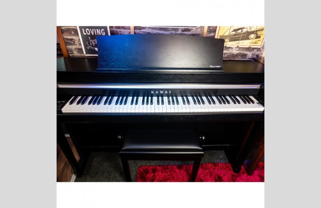 Used Kawai CA67 Satin Black Digital Piano Complete Package (SN:G336558) - Image 1
